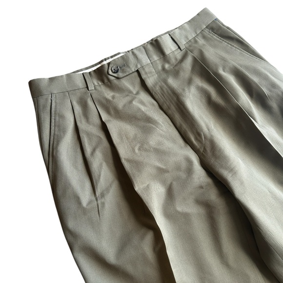 Wool Burberry London Dress Pants - Picture 2 of 6